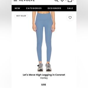 🆕 nwt Varley let’s move super high 25 leggings